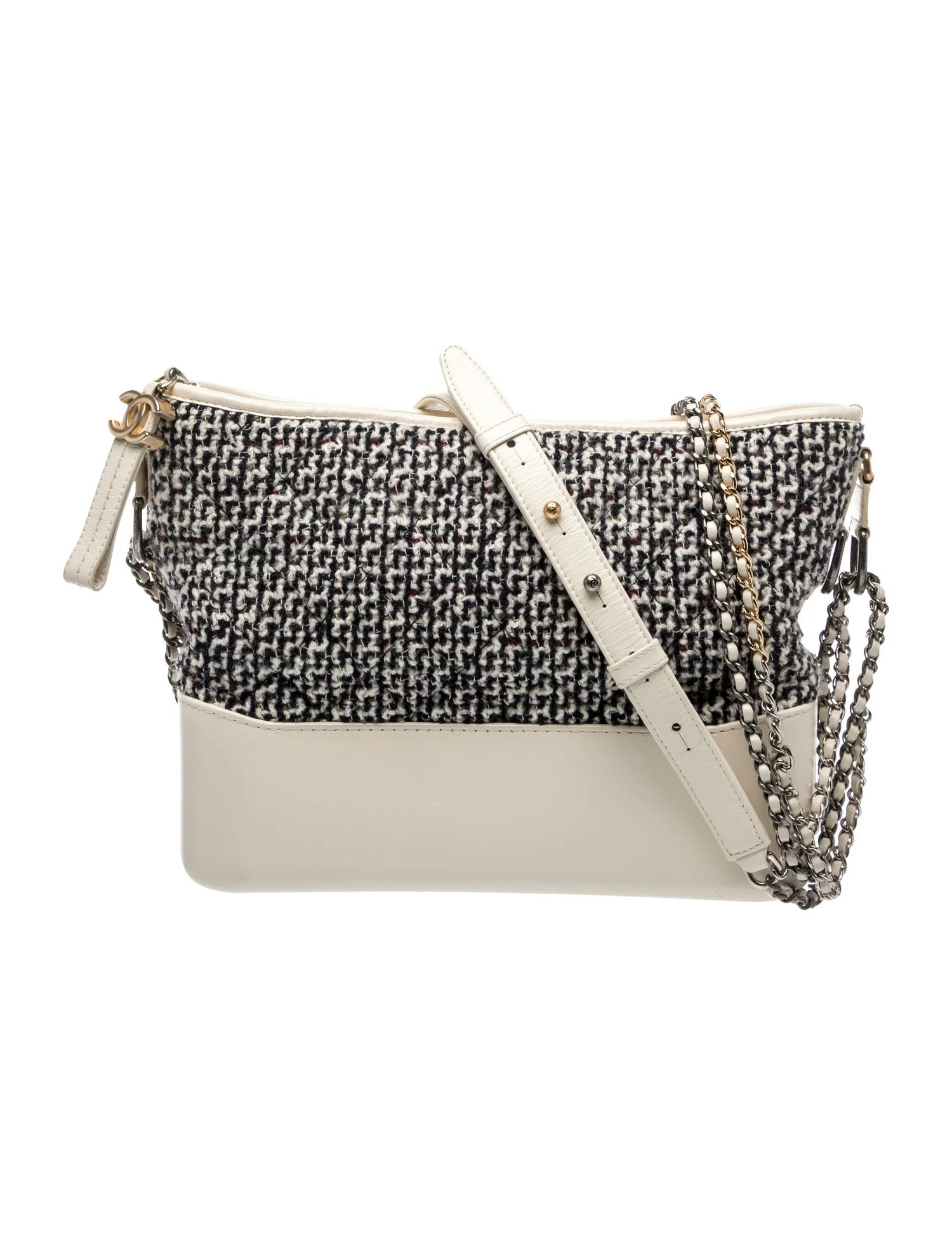 Quilted Tweed Medium Gabrielle Hobo