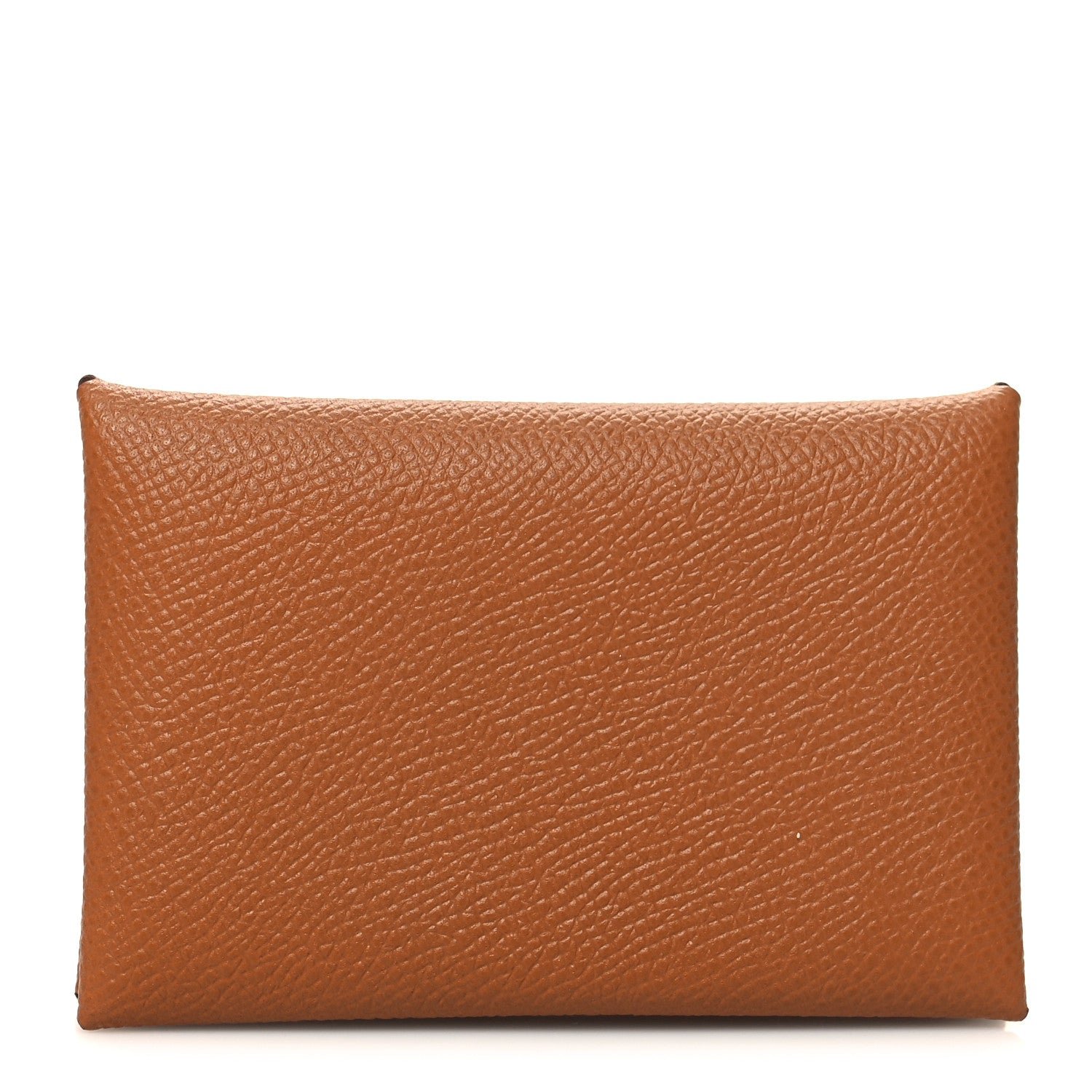 Hermes Epsom Calvi Card Case Gold