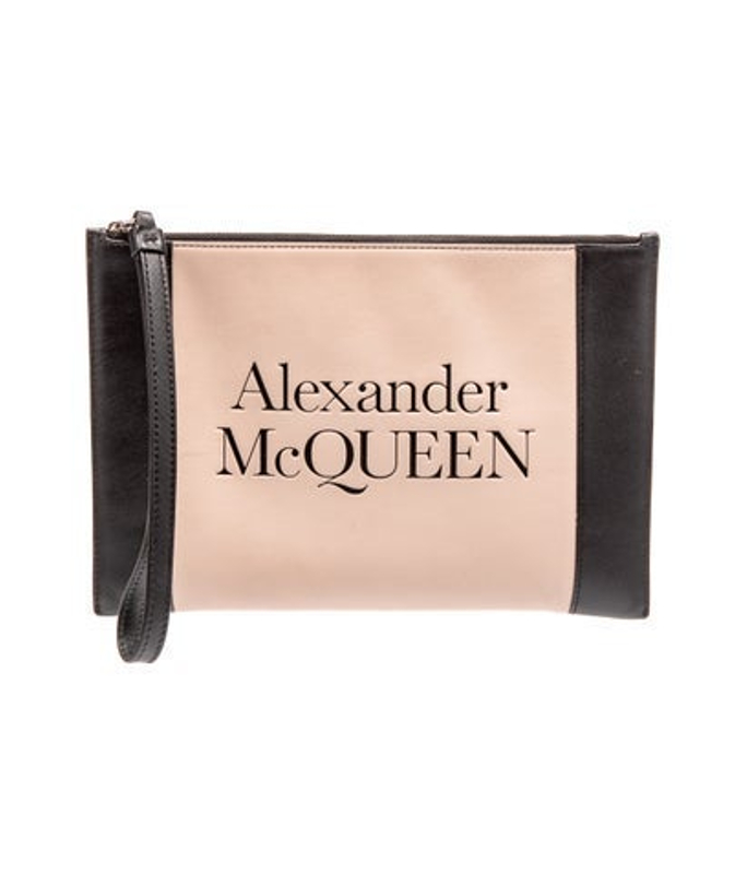 Alexander McQueen Mcqueen Leather Clutch