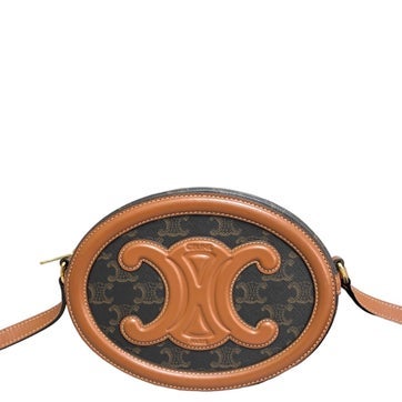 Triomphe Oval Crossbody