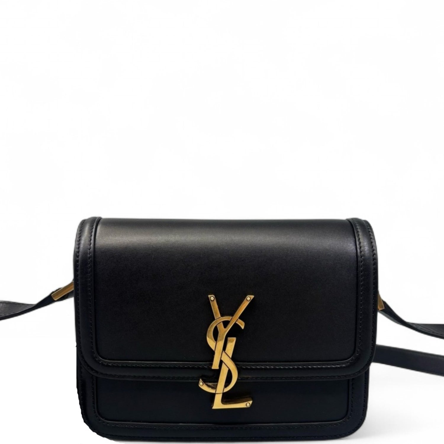 Saint Laurent Calfskin Solferino Small