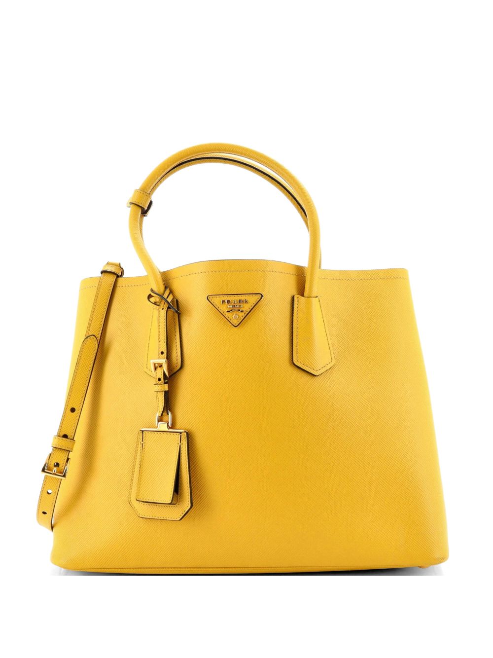 Cuir Double Saffiano Leather Medium tote bag