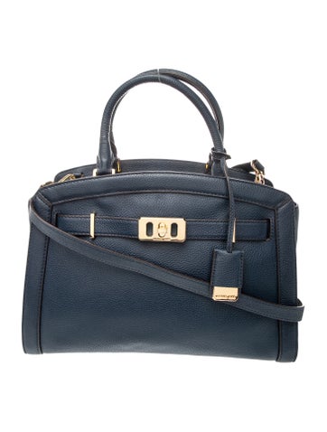 Leather Top Handle Bag