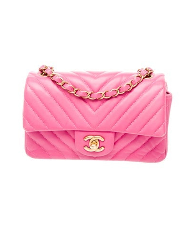 Chanel Classic Chevron Rectangular Mini Flap Bag