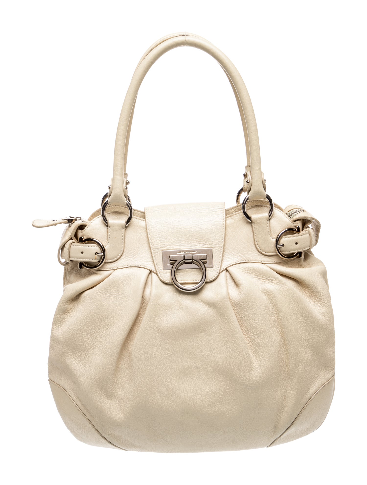 Leather Top Handle Bag