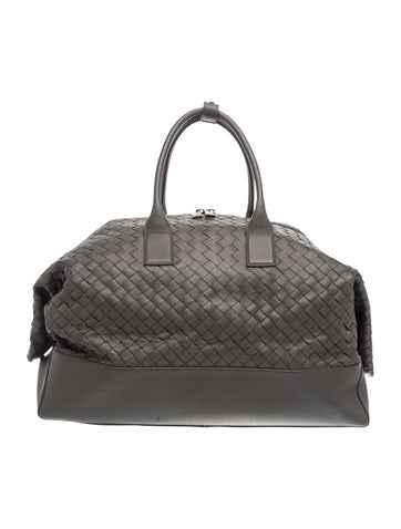 Intrecciato Intrecciato Leather Weekender