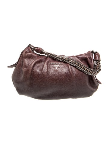 Cervo Lux Leather Shoulder Bag