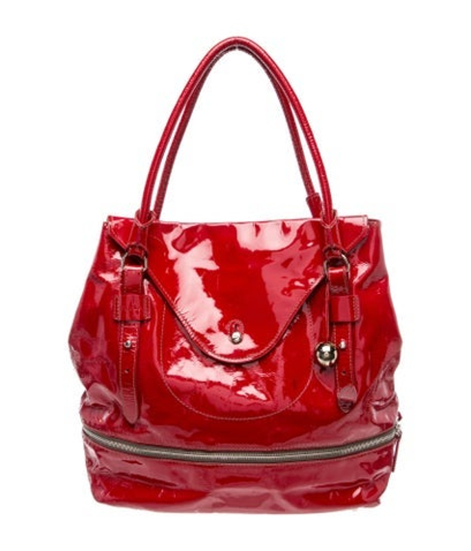 Furla Patent Leather Shoulder Bag