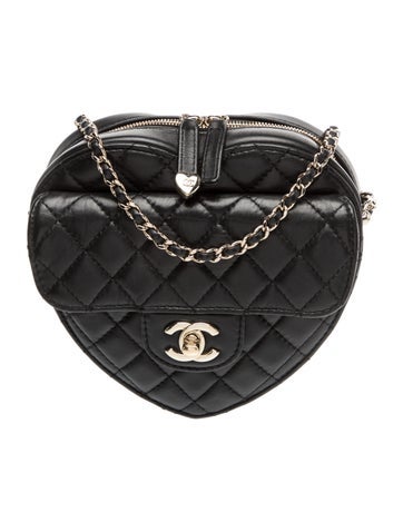 Large CC In Love Heart Bag