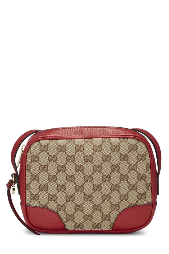 Red Original GG Canvas Bree Crossbody