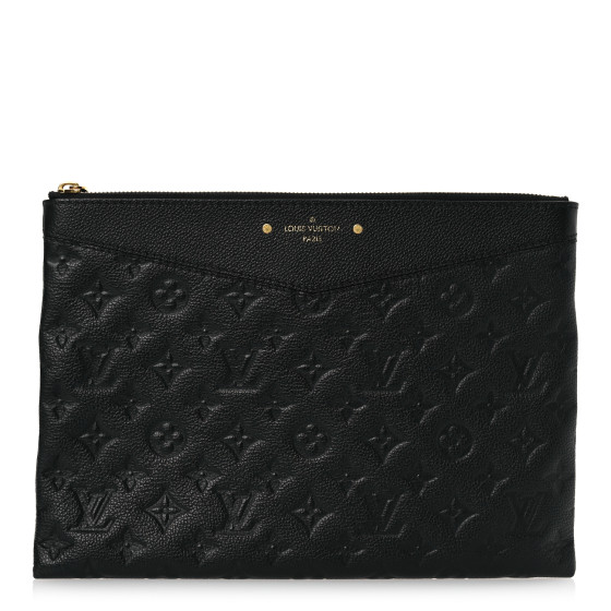 Louis Vuitton Empreinte Daily Pouch Black