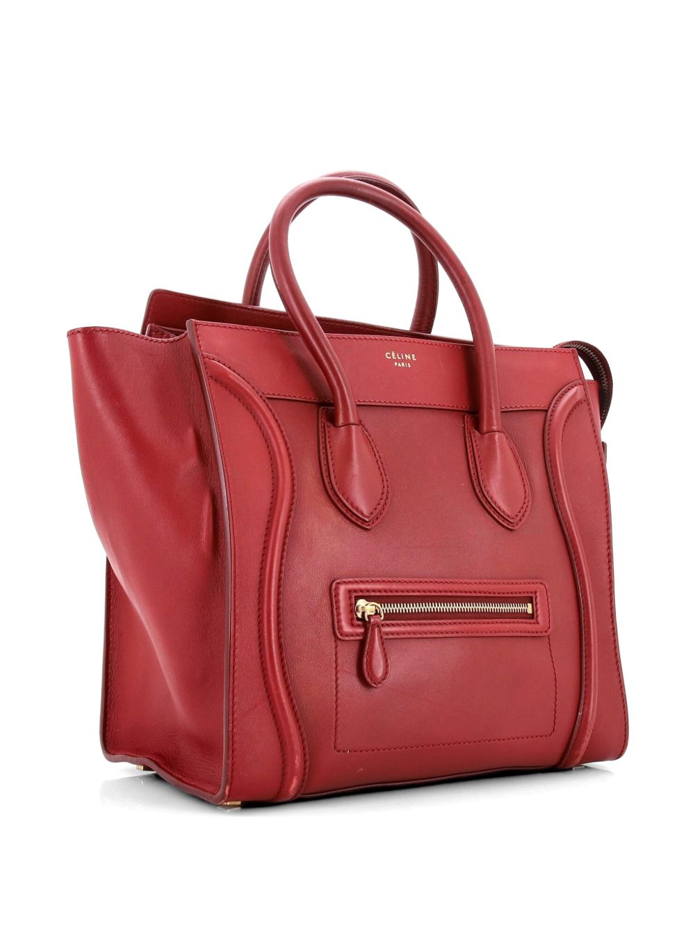 Luggage Bag Smooth Leather Mini tote bag