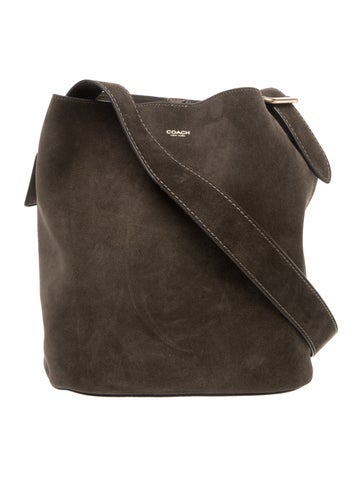 Suede Bucket Bag
