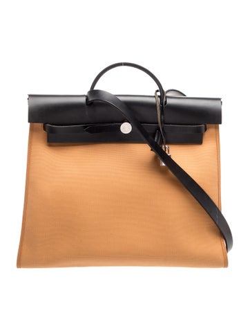 Hermes Toile Militaire Herbag Zip 39