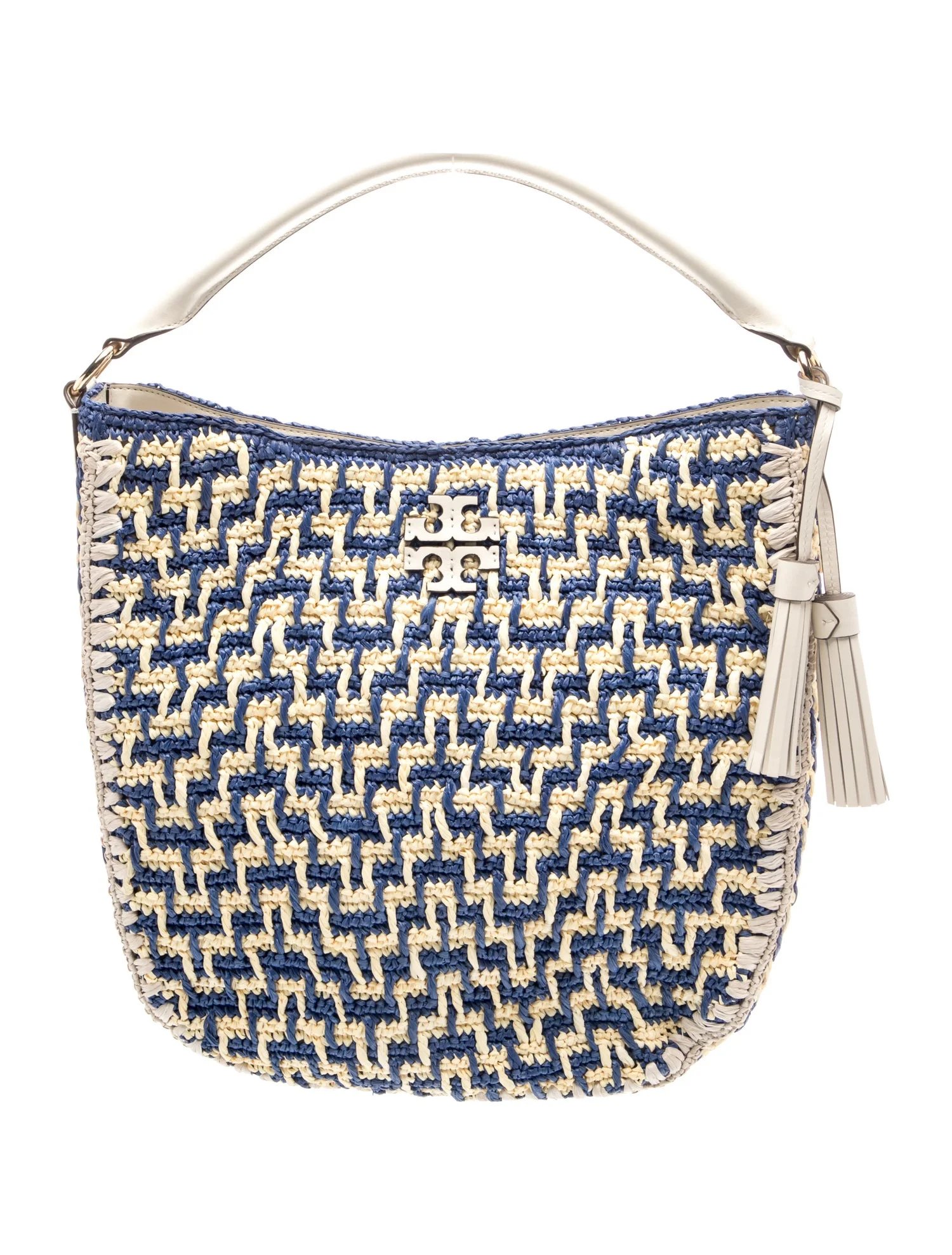 Tory Burch Straw Top Handle Bag