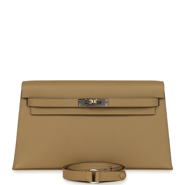 Hermes Hermes Kelly Elan Poussiere Epsom Electrum Hardware