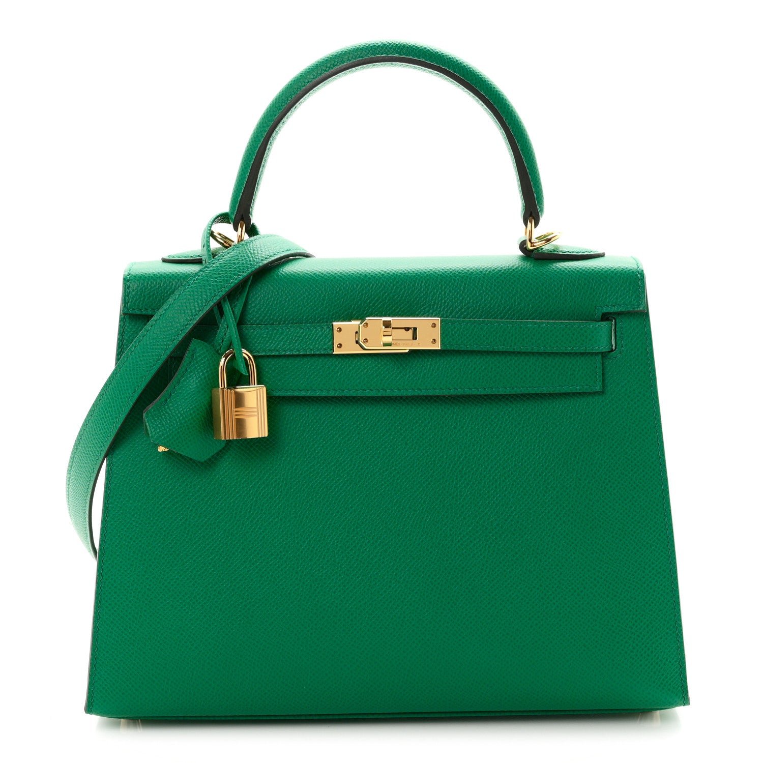 Hermes Epsom Kelly Sellier 25 Vert Jade