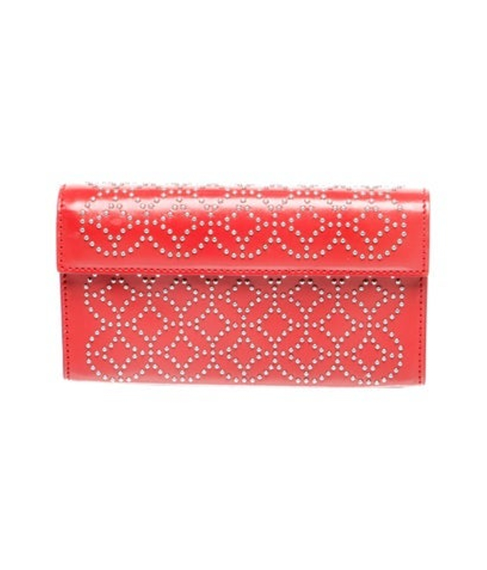 Alaia Leather Clutch