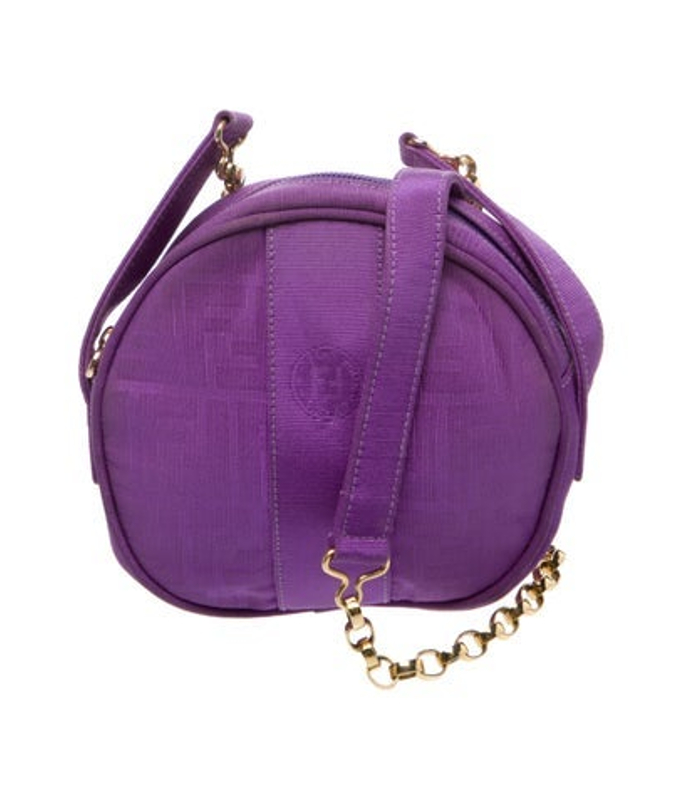 Fendi Zucca Ff Crossbody Bag Vintage