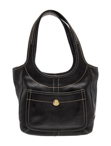 Coach Leather Shoulder Bag