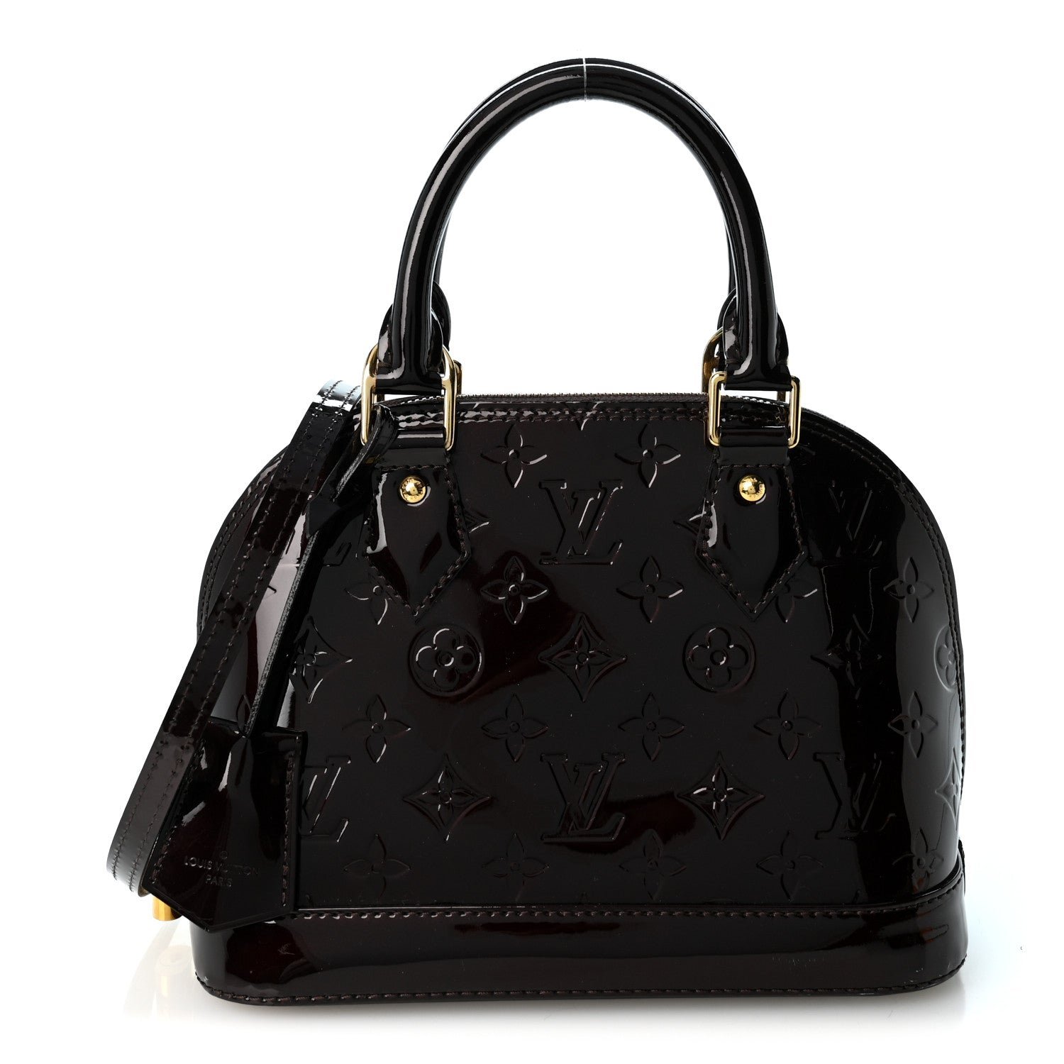 Louis Vuitton Vernis Alma BB Amarante