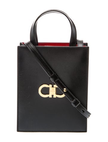 Leather Top Handle Bag w/ Tags