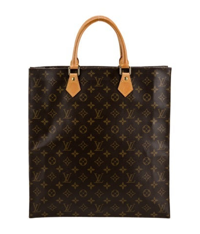 Louis Vuitton Vuitton Lv Monogram Sac Plat Vintage