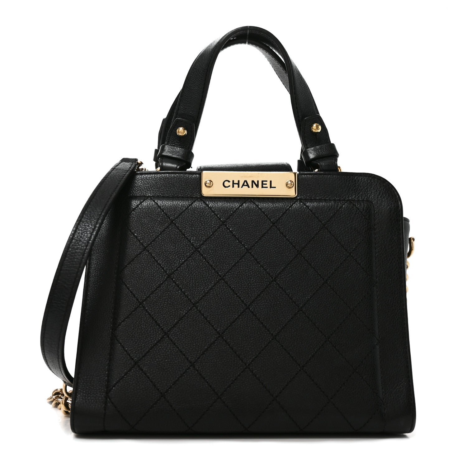 Alaia Alaia Goatskin Hip East West Shoulder Bag Black