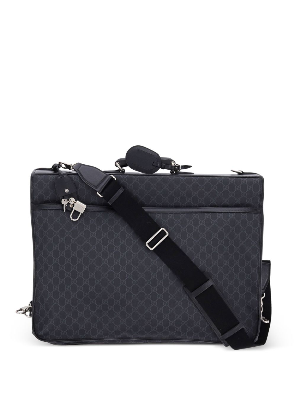 Retro Interlocking G Garment Bag GG Coated Canvas travel bag