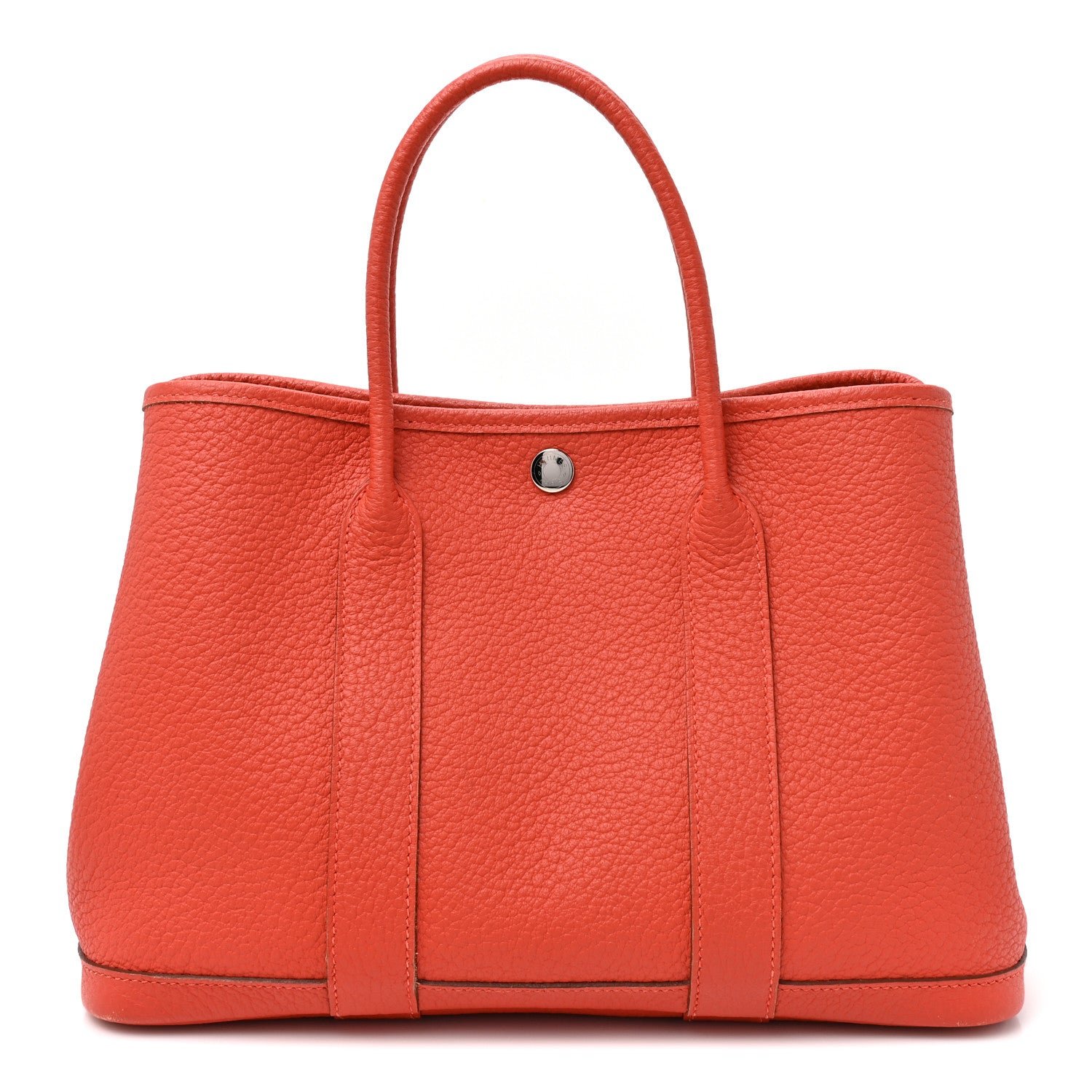Hermes Negonda Garden Party 30 TPM Orange Poppy
