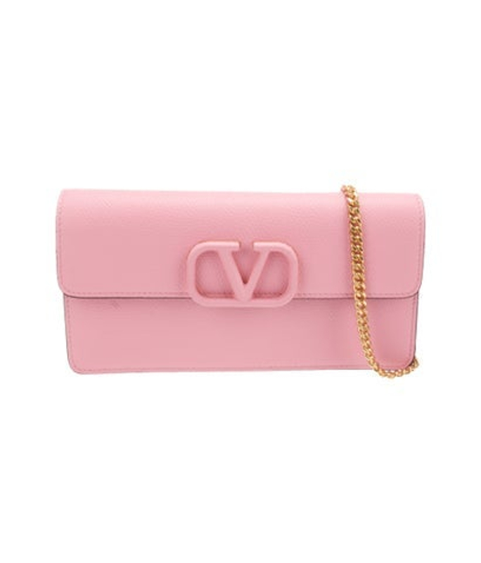 Valentino Leather Clutch W Tags