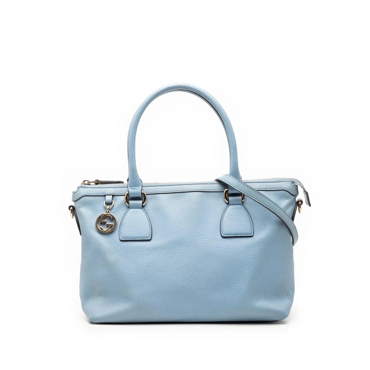 Dollar Calfskin GG Charm Satchel