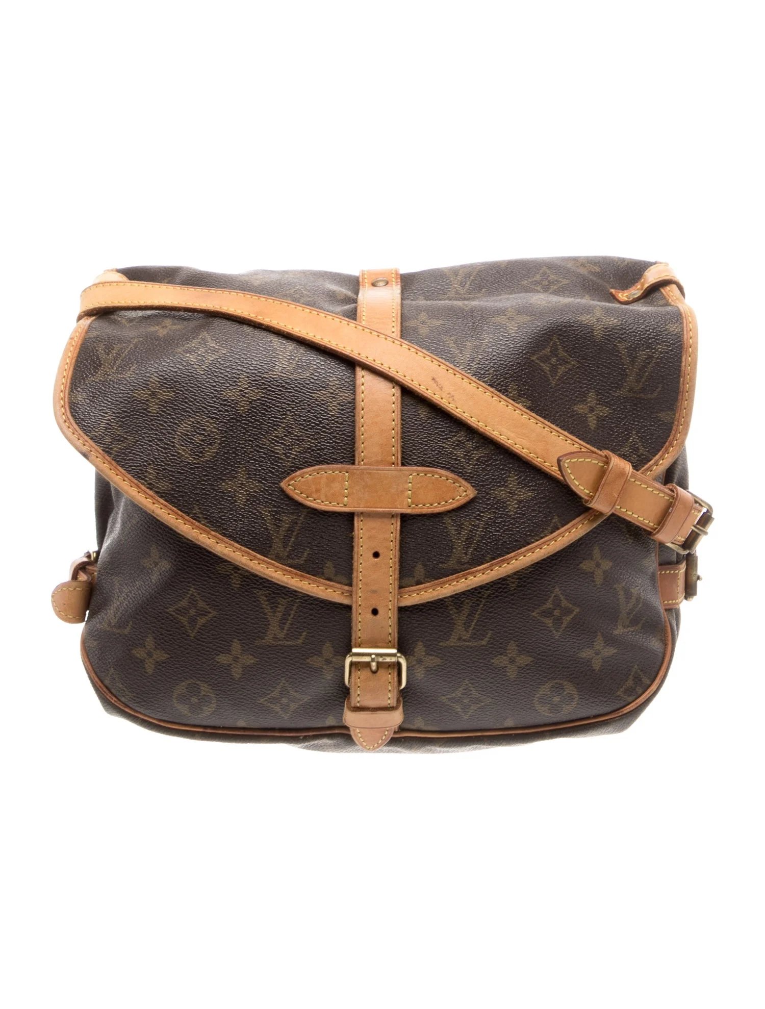 LV Monogram Saumur 30 Vintage