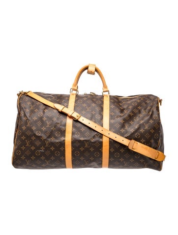LV Monogram Keepall Bandouliere 60