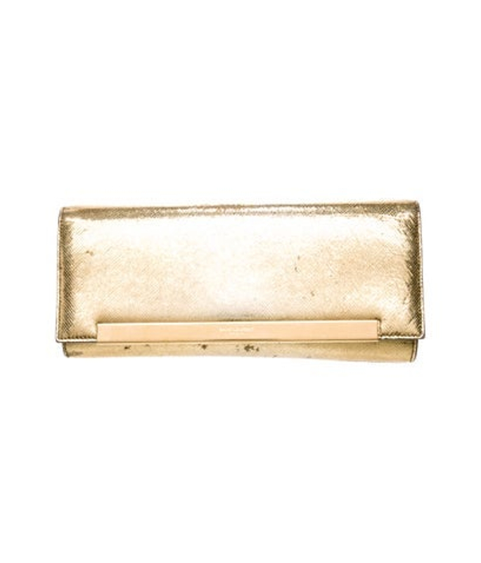 Saint Laurent Laurent Leather Clutch