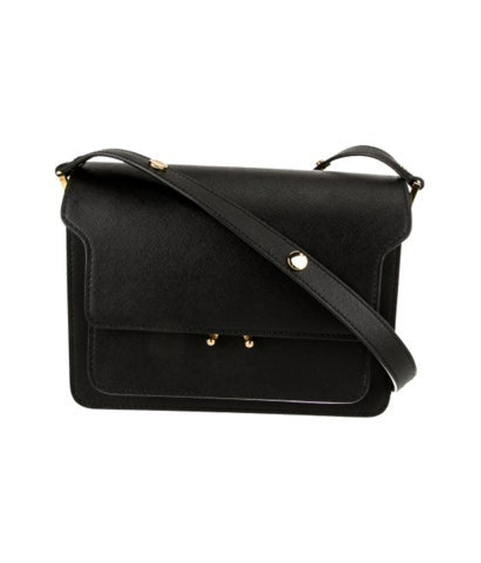 Marni Saffiano Leather Shoulder Bag