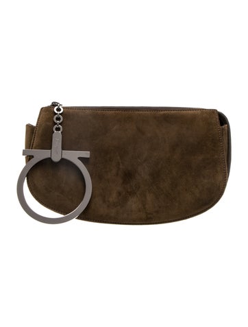 Suede Clutch