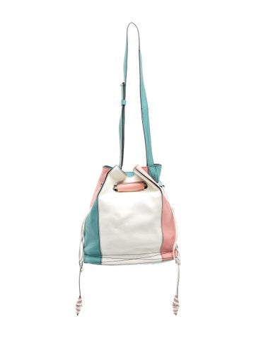 Lancel Leather Bucket Bag