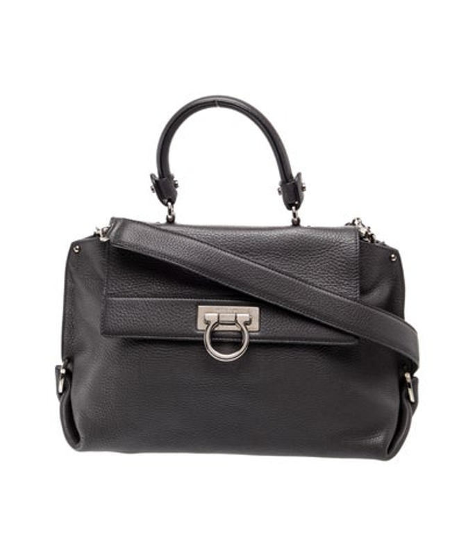 Salvatore Ferragamo Ferragamo Leather Top Handle Bag