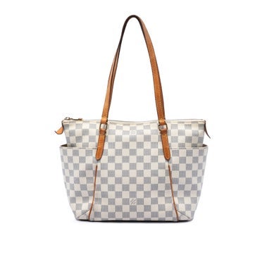 Calf Leather Damier Azur Totally