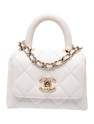 Coco Handle Clutch w/ Chain