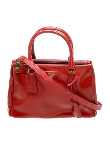 Saffiano Leather Top Handle Bag
