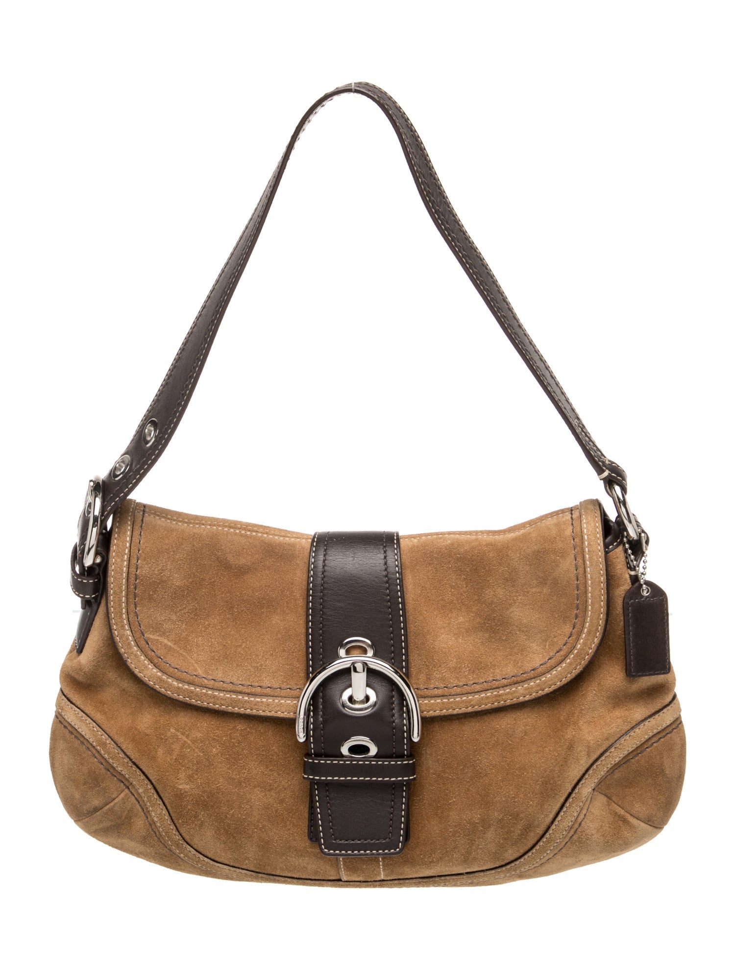 Suede Shoulder Bag