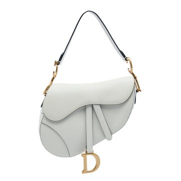 Grained Calfskin Saddle Bag