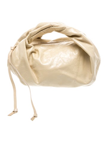 Patent Leather Top Handle Bag