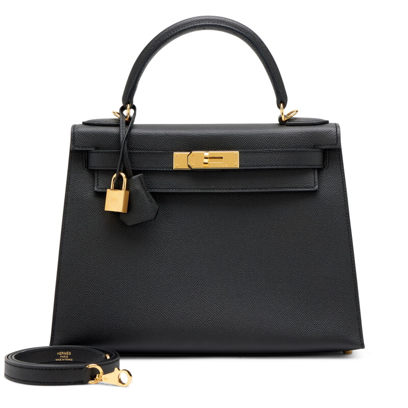 Black Epsom Sellier Kelly 28 Gold Hardware, 2018