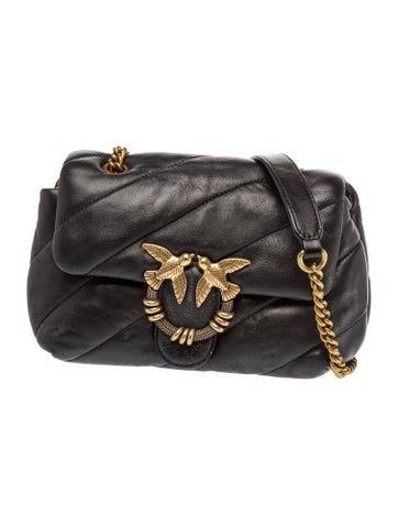 Pinko Leather Evening Bag