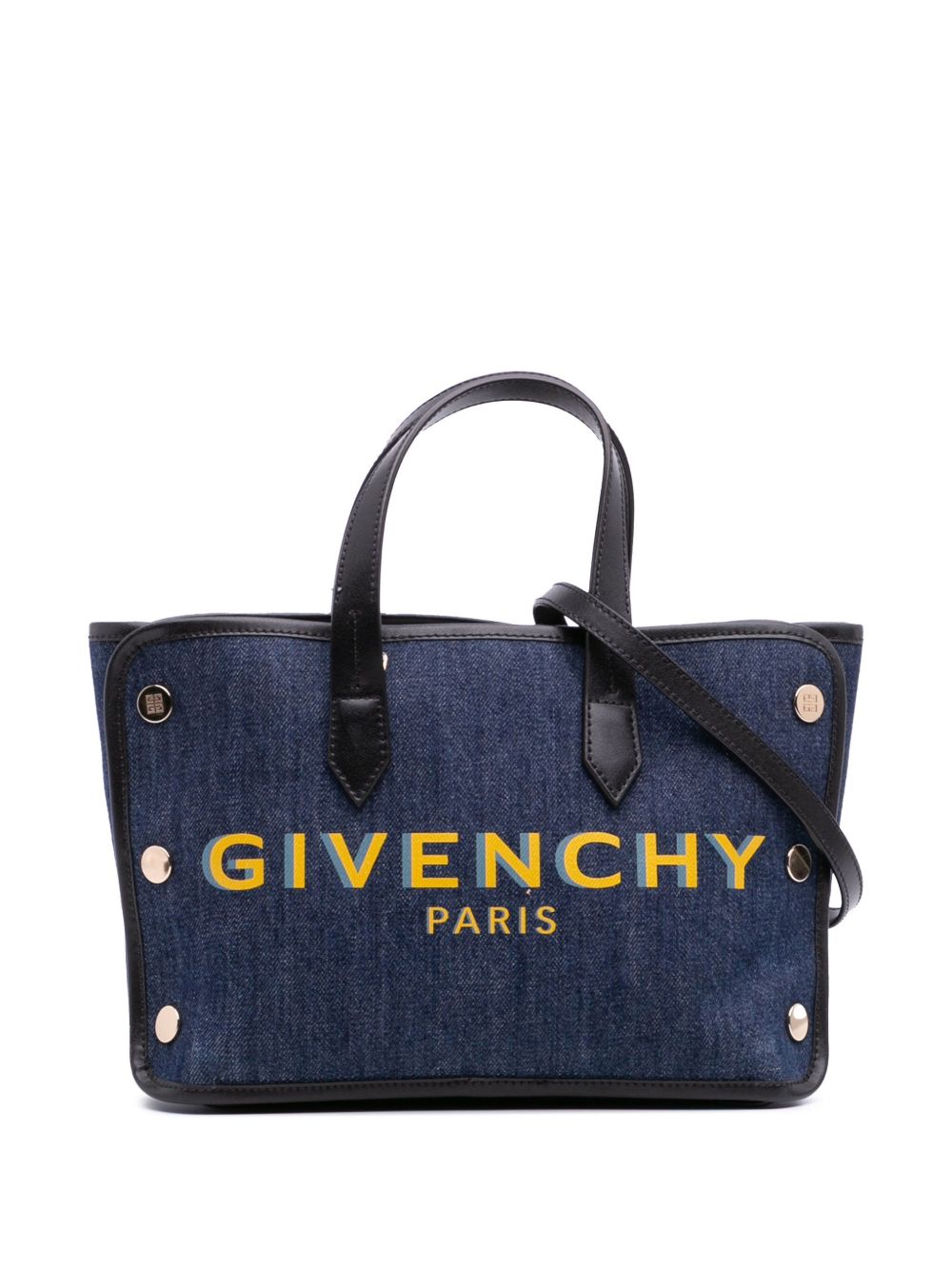 2020 Mini Denim Bond Shopper Tote satchel