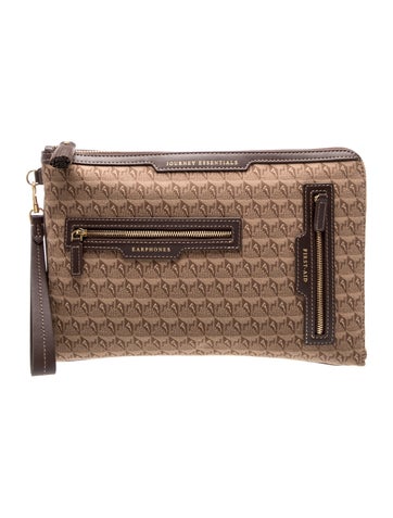 Anya Hindmarch Canvas Clutch