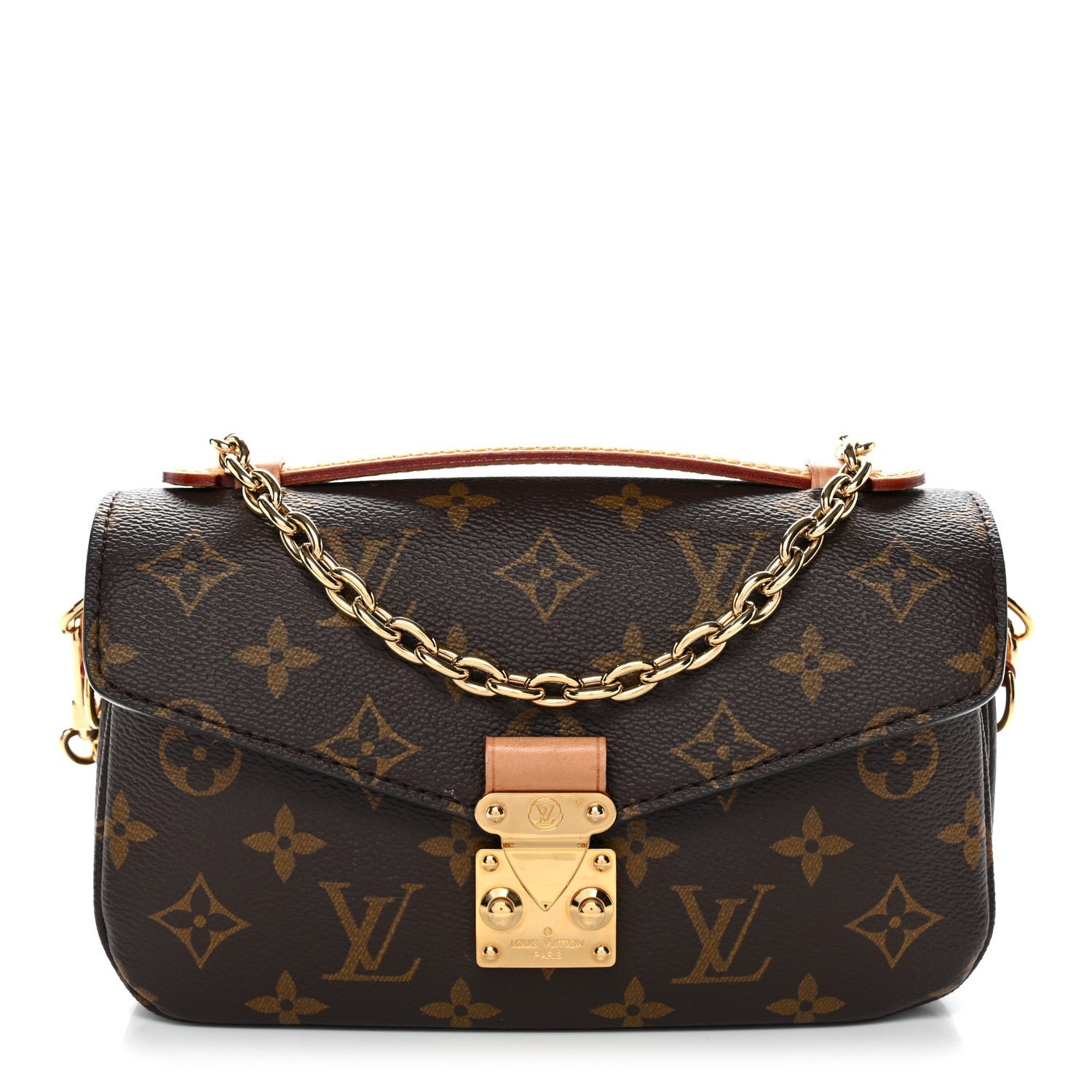 Louis Vuitton Monogram Pochette Metis East West